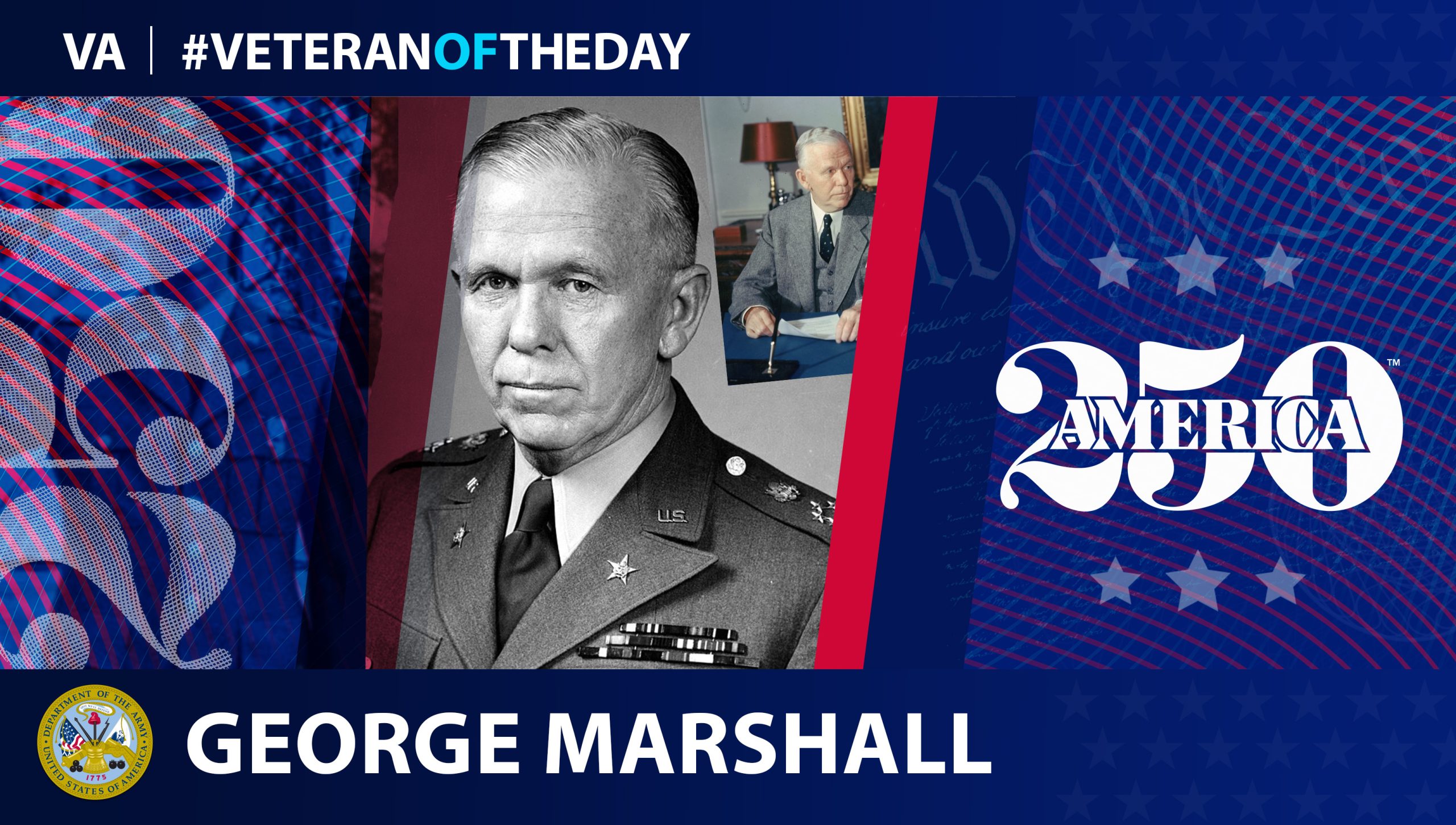 Army Veteran George Marshall is today’s Veteran of the Day.