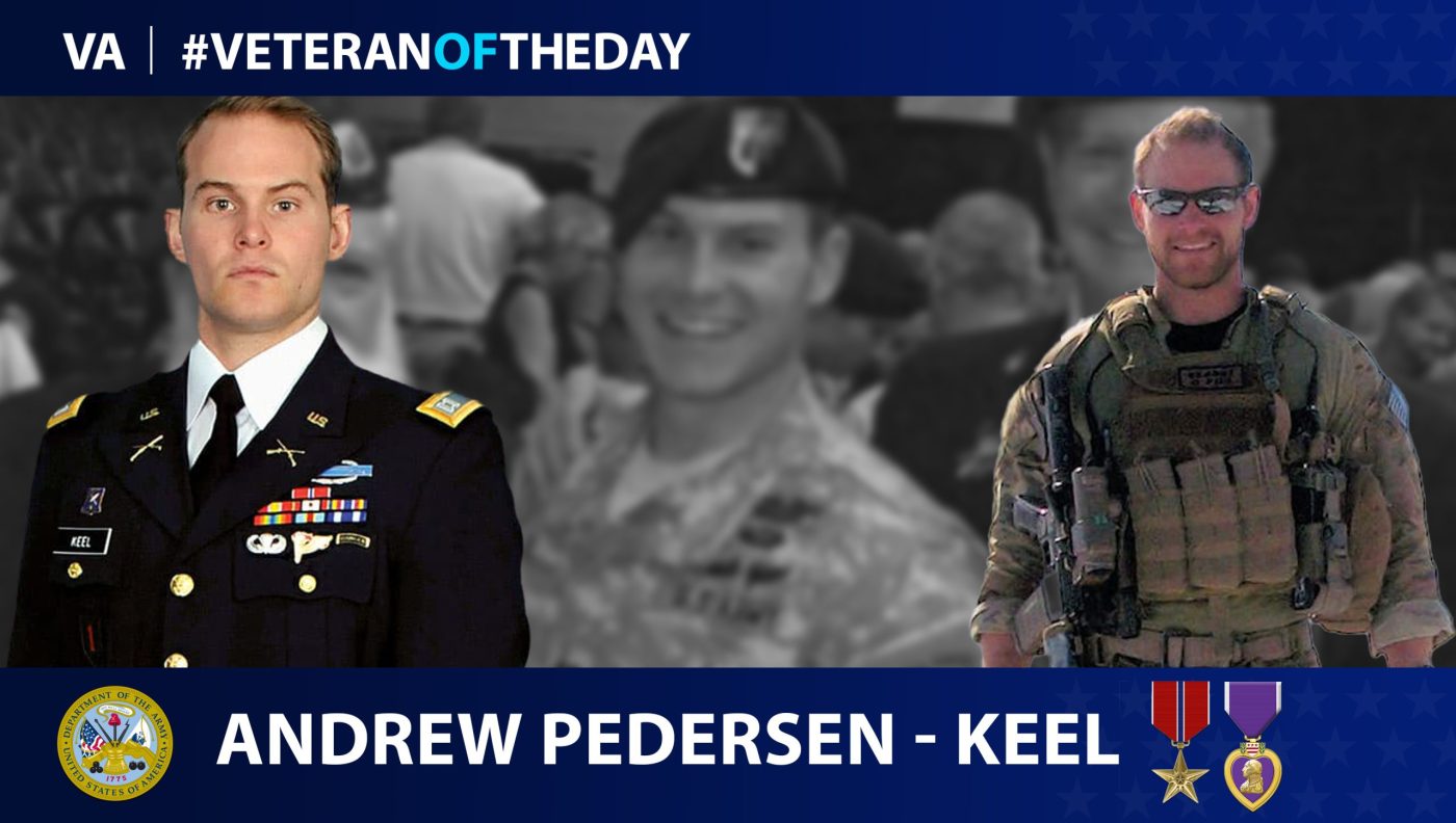 #VeteranOfTheDay Army Veteran Andrew Pedersen-Keel