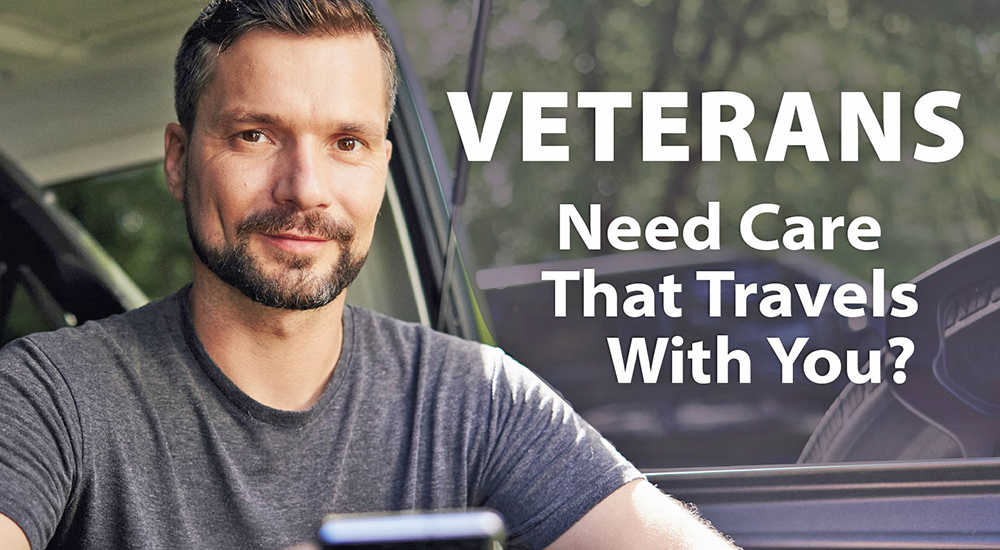 Health care information for Veterans traveling through rural areas