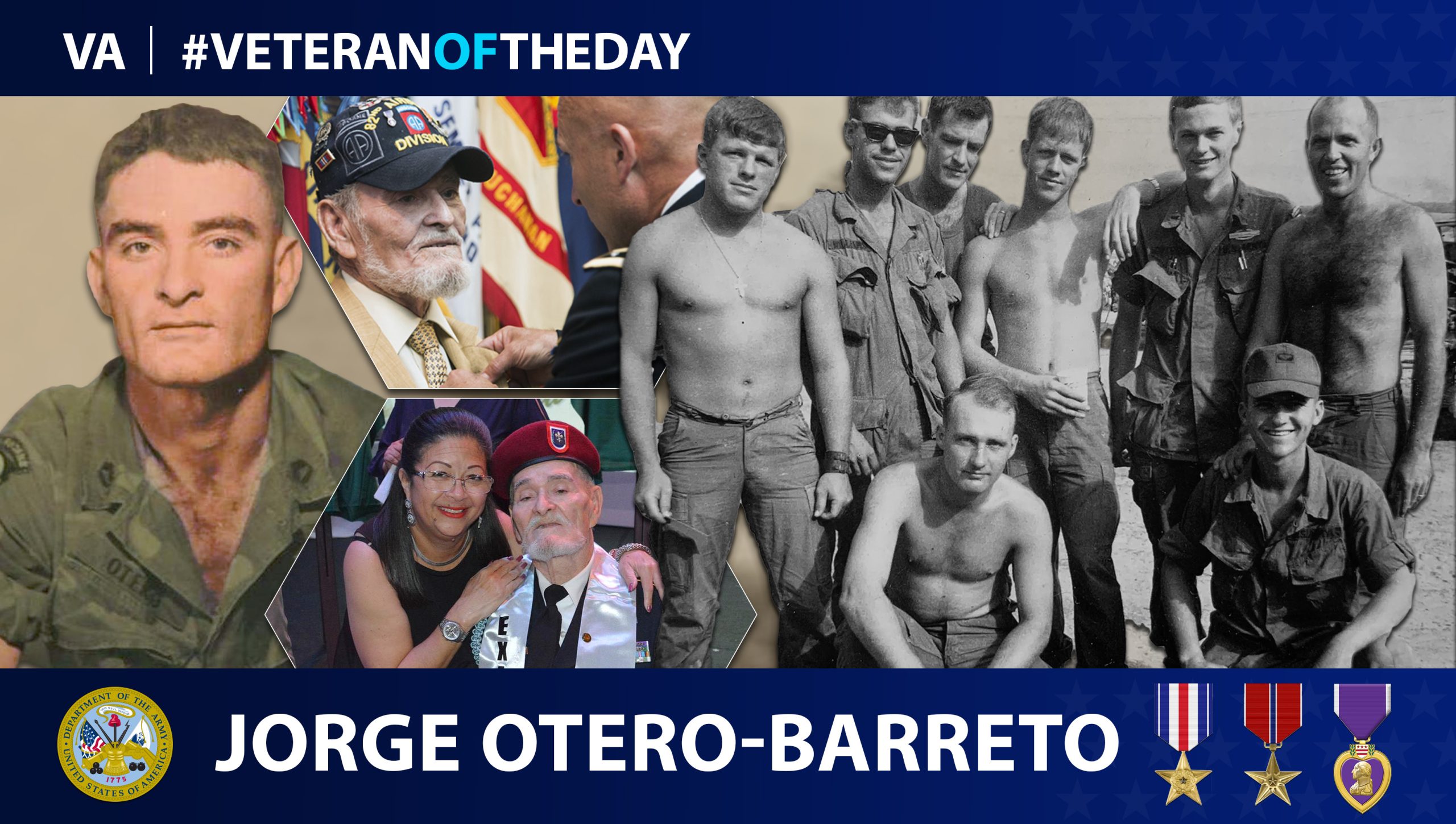 Army Veteran Jorge Otero-Barreto is today’s Veteran of the Day.