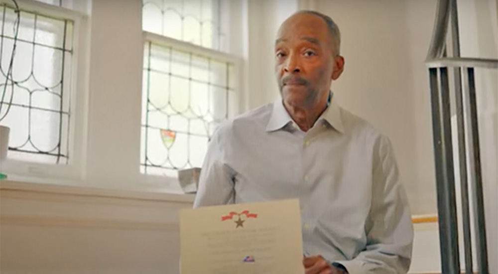 Veteran holding certificate; minority communities