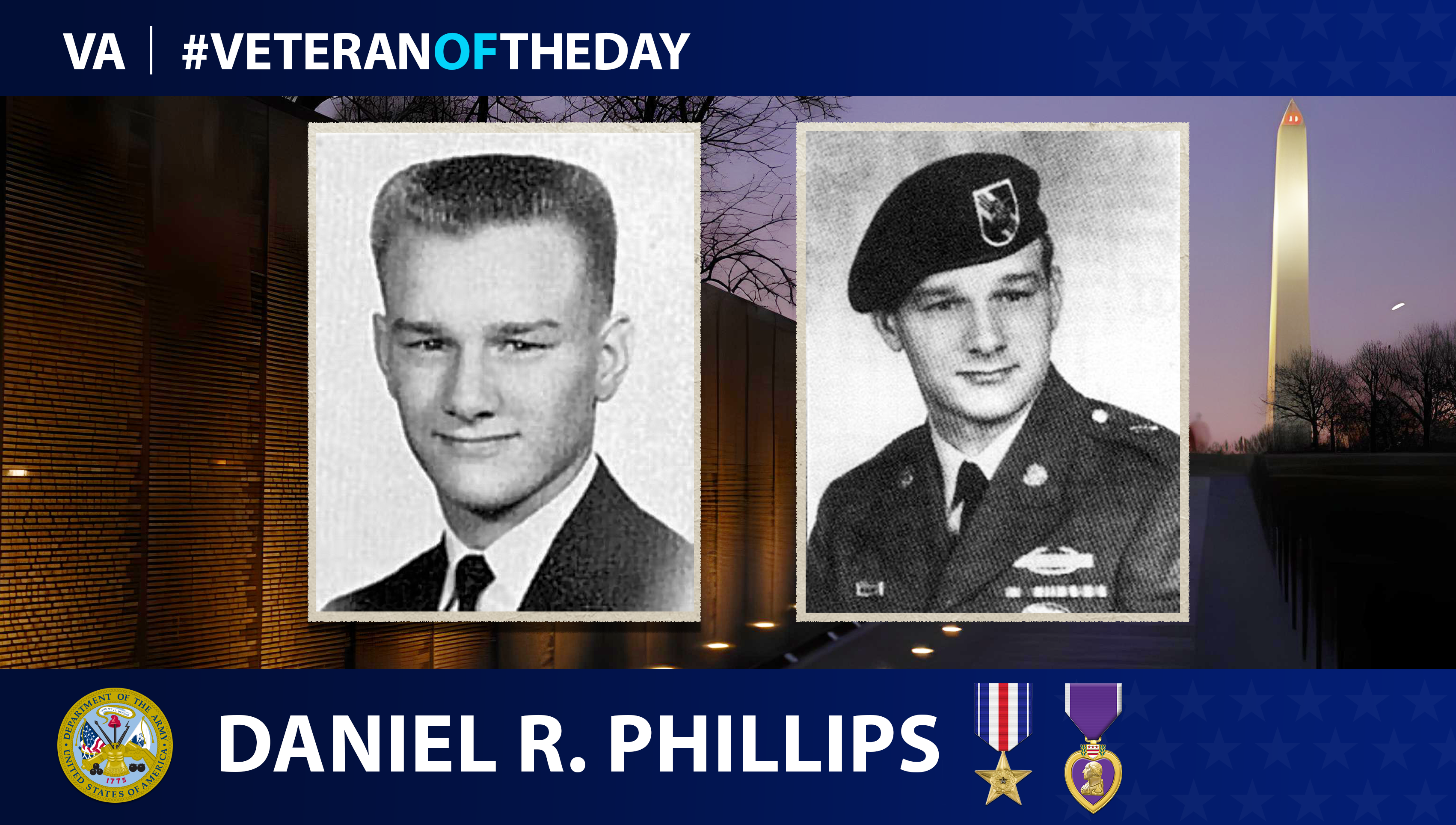 Read #VeteranOfTheDay Army Veteran Daniel Phillips