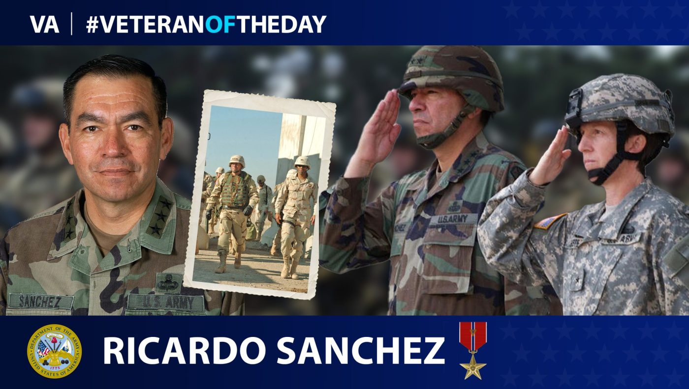 #VeteranOfTheDay Army Veteran Ricardo Sanchez