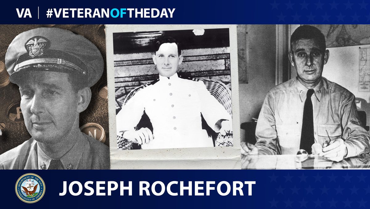 #VeteranOfTheDay Navy Veteran Joseph Rochefort