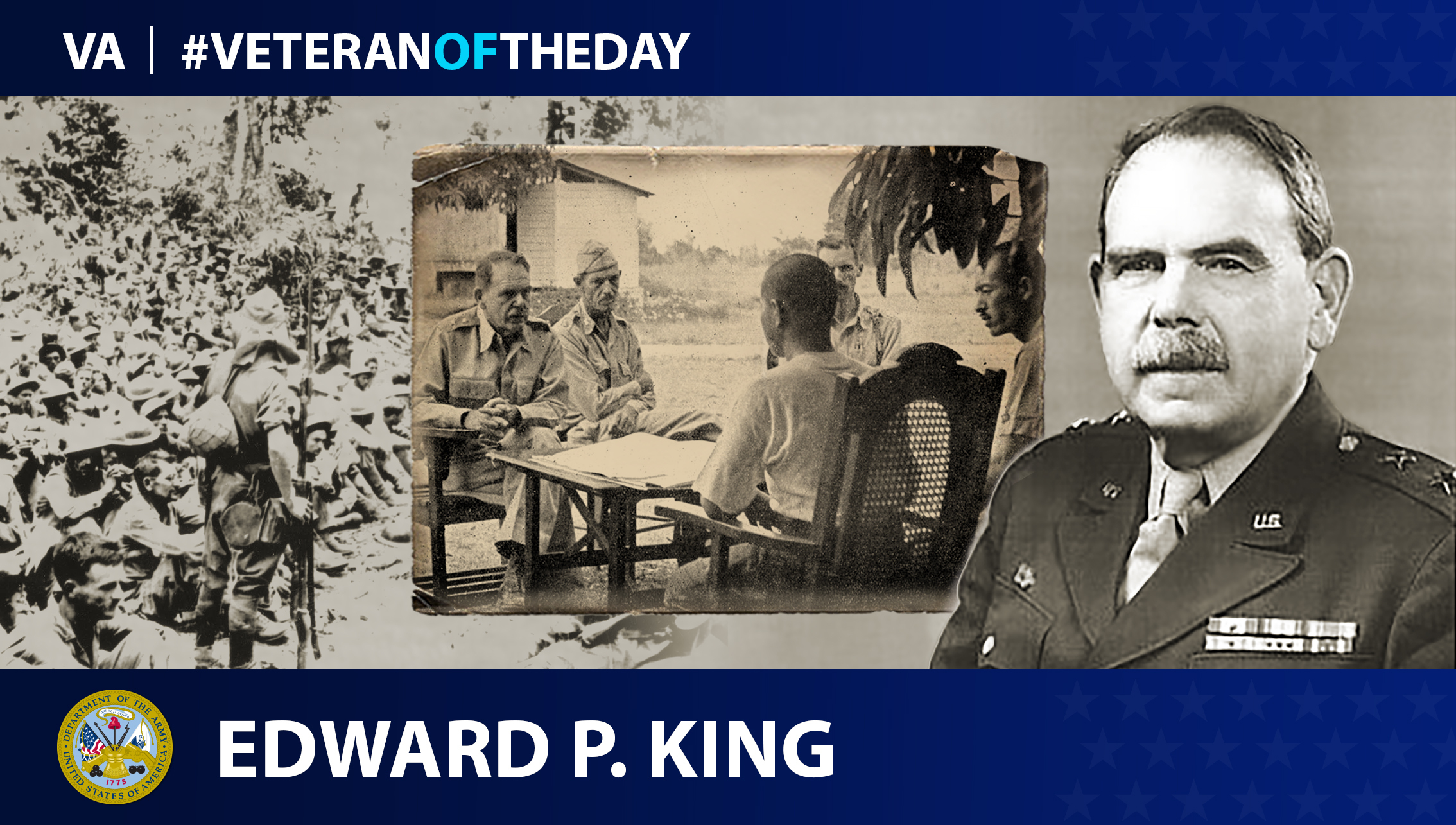 Read #VeteranOfTheDay Army Veteran Edward P. King