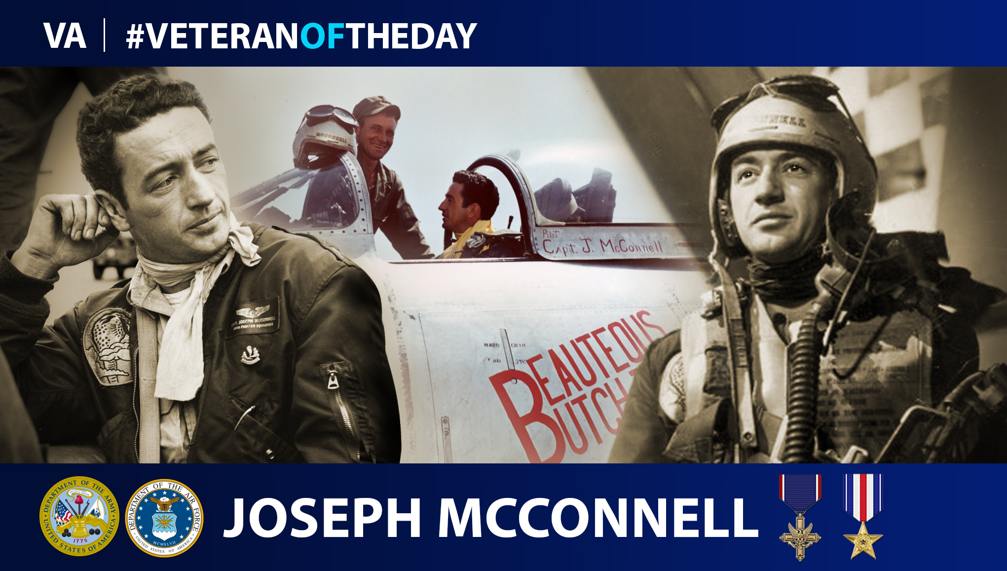 Army and Air Force Veteran Joseph McConnell is today’s Veteran of the Day.