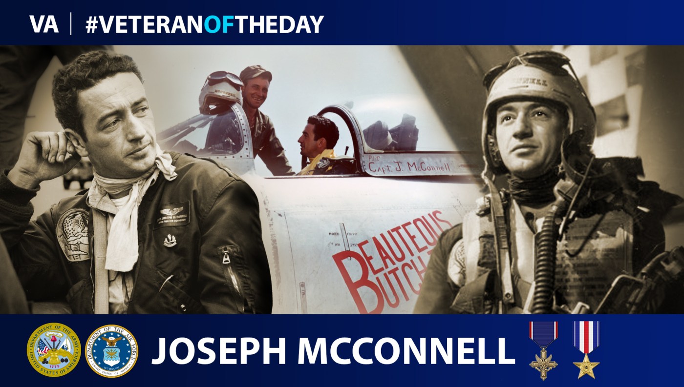 #VeteranOfTheDay Army and Air Force Veteran Joseph McConnell