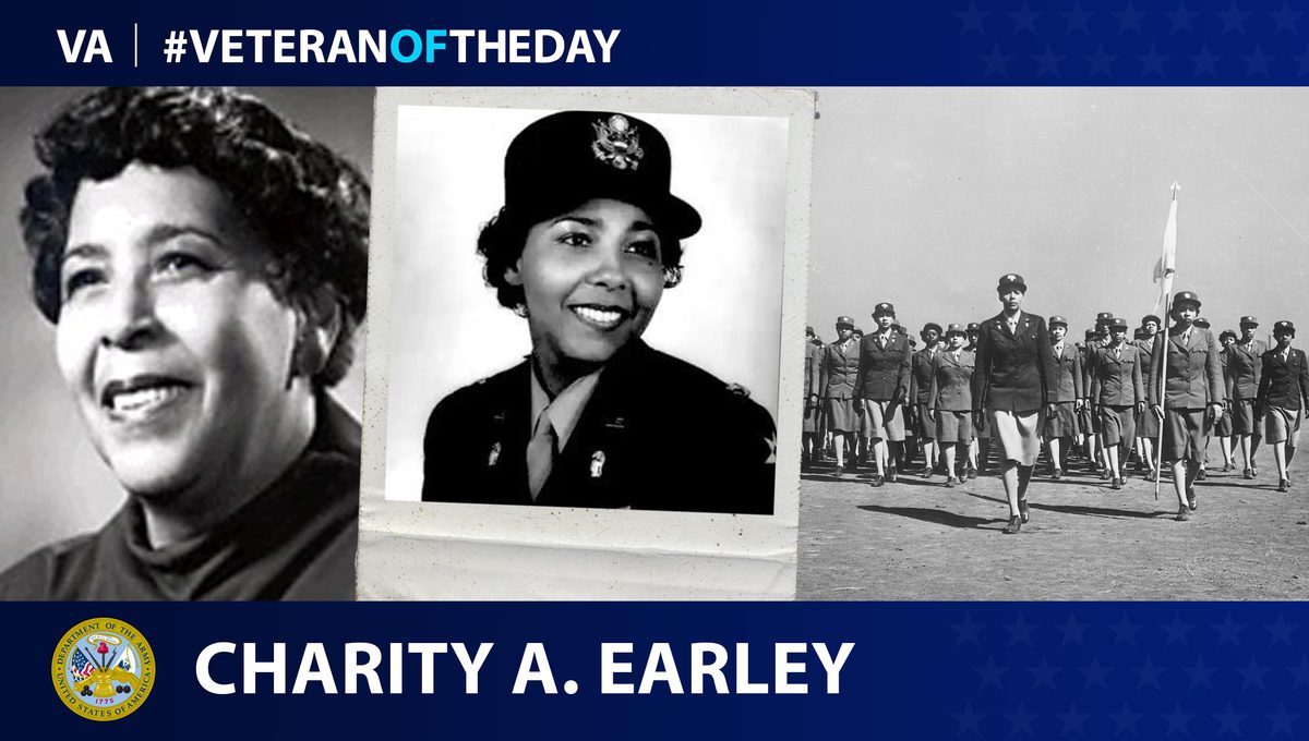 Army Veteran Charity Earley is today’s Veteran of the Day.
