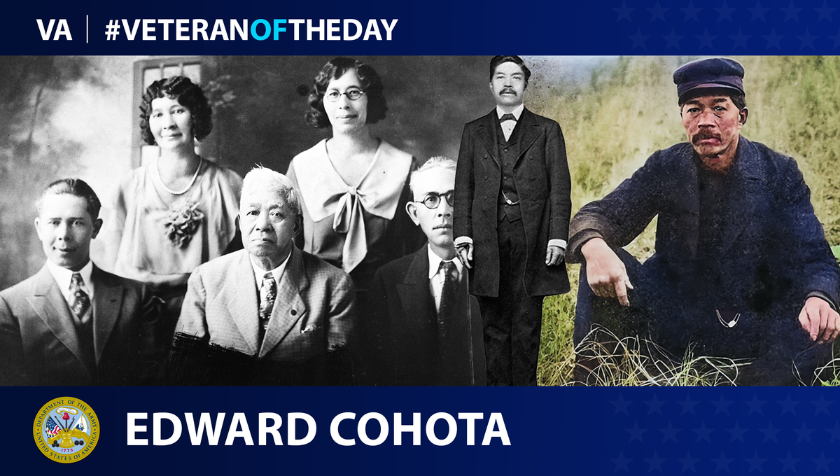 Army Veteran Edward Cohota is today’s Veteran of the Day.
