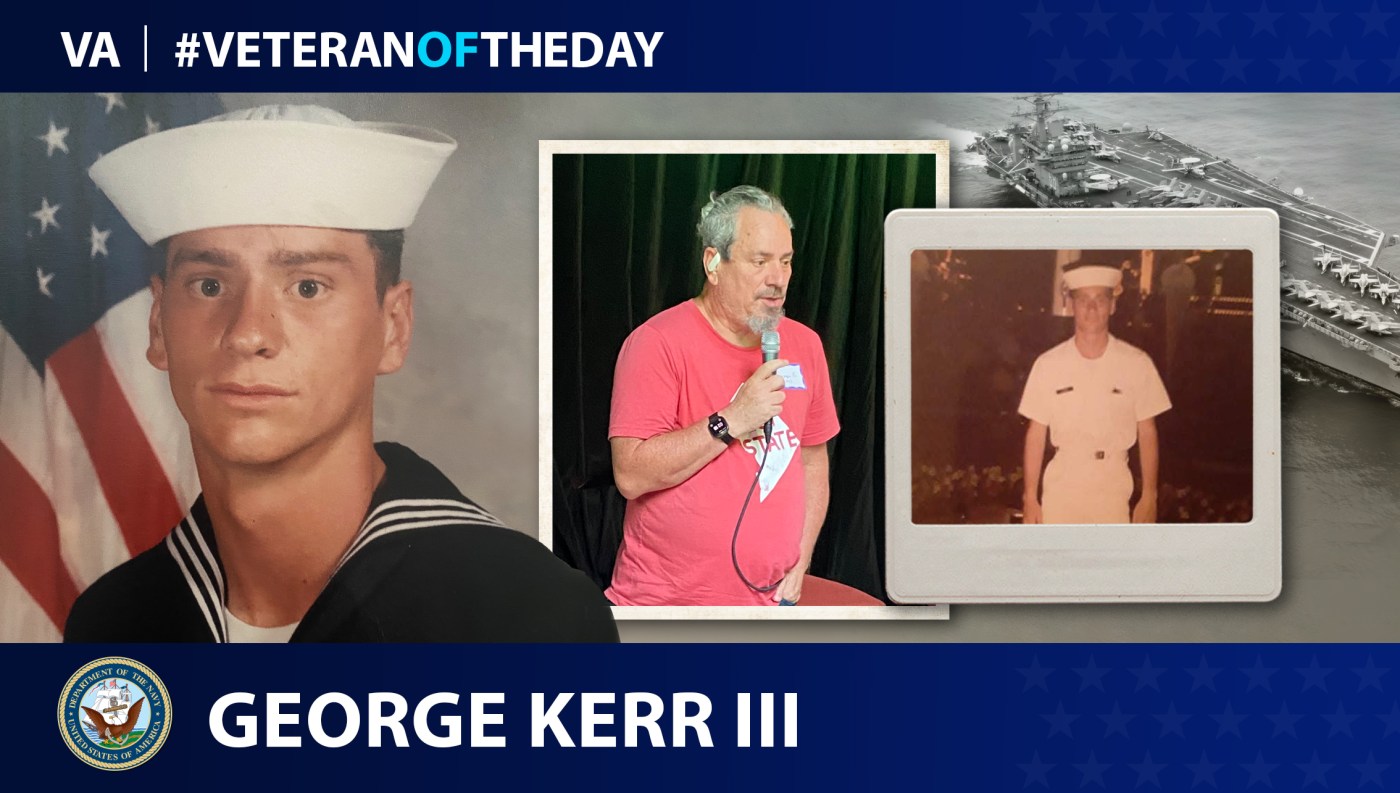 #VeteranOfTheDay Navy Veteran George Kerr III