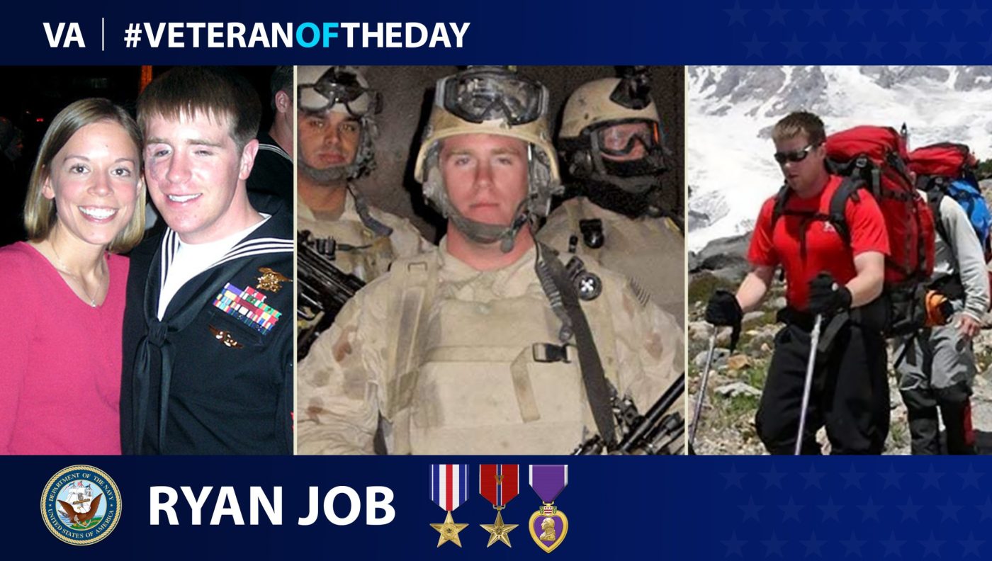 Navy Veteran Ryan Job is today’s Veteran of the Day.