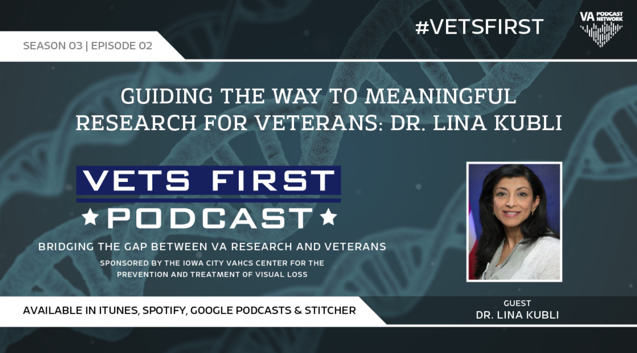 In the opening of season three interviews of Vets First Podcast, Levi and Brandon welcome Dr. Lina Kubli.