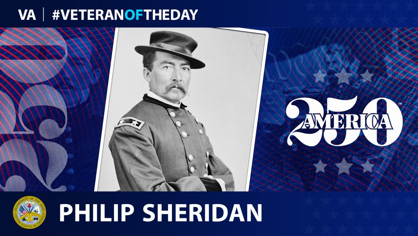Today’s America250 and #VeteranOfTheDay is Army Veteran Gen. Philip Sheridan, a commander in the Union Army during the Civil War.