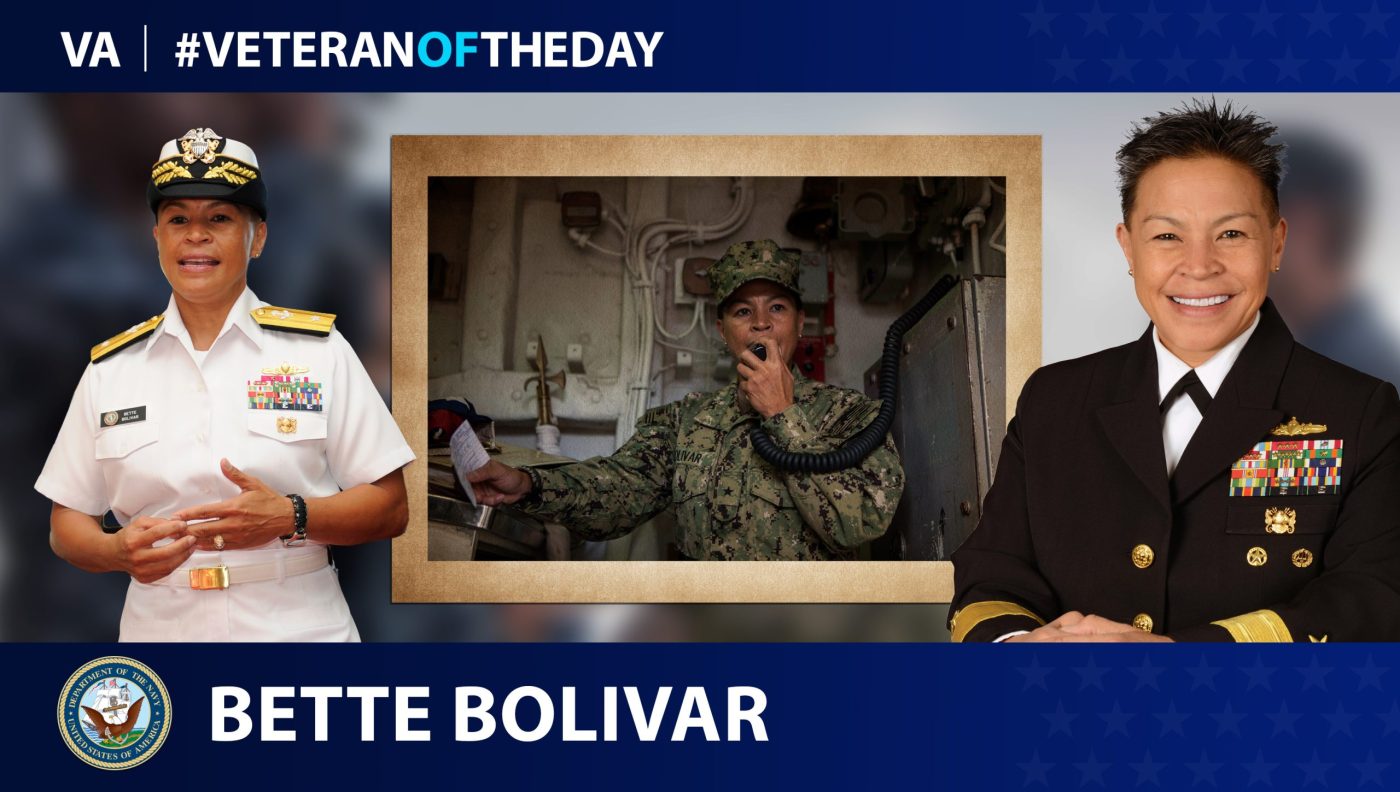 #VeteranOfTheDay Navy Veteran Bette Bolivar