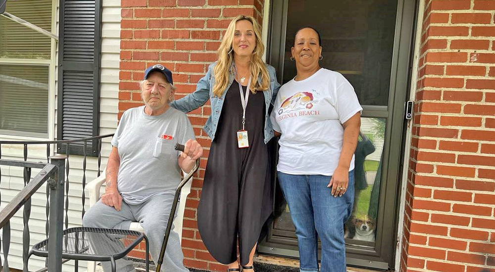 Medical Foster Home social worker with Veteran and host