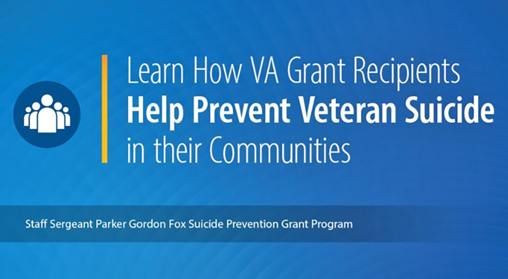 VA grant funding helping prevent Veteran suicides