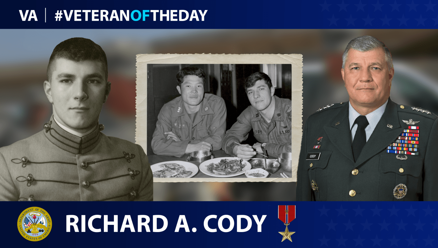 Today’s #VeteranOfTheDay is Army Veteran Richard Cody, who served for over 30 years and was one of the first soldiers to deploy to Iraq during the Gulf War.