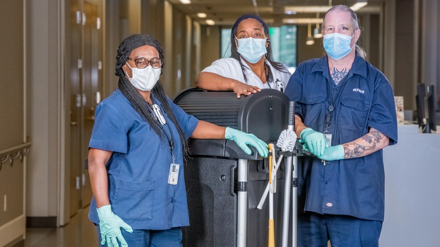 They may work behind the scenes, but environmental service technicians are vital members of the VA team.