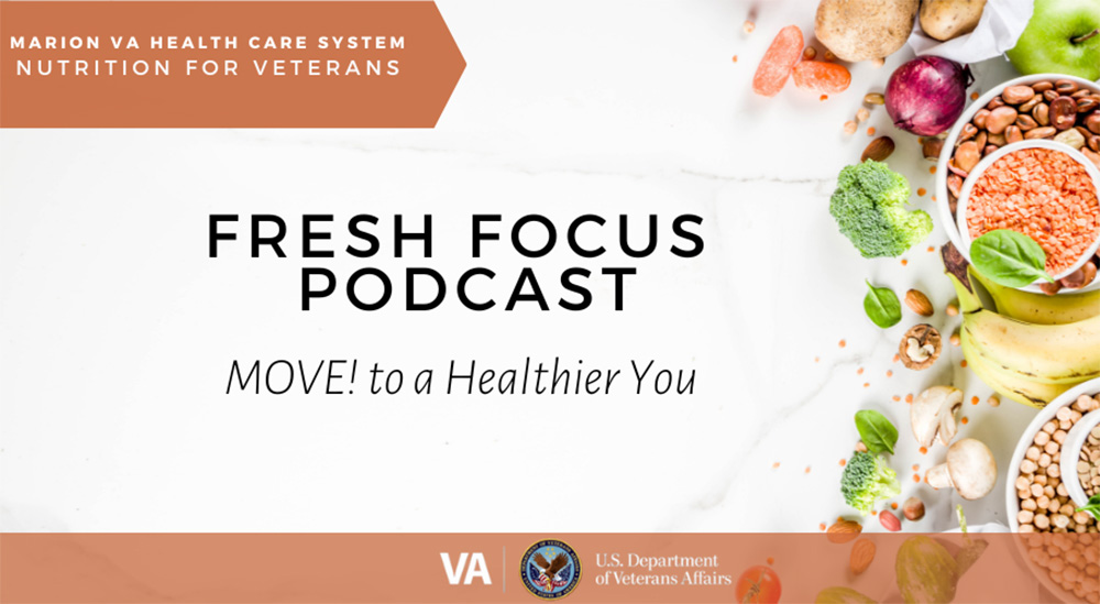 Fresh Focus podcast graphic; MOVE!