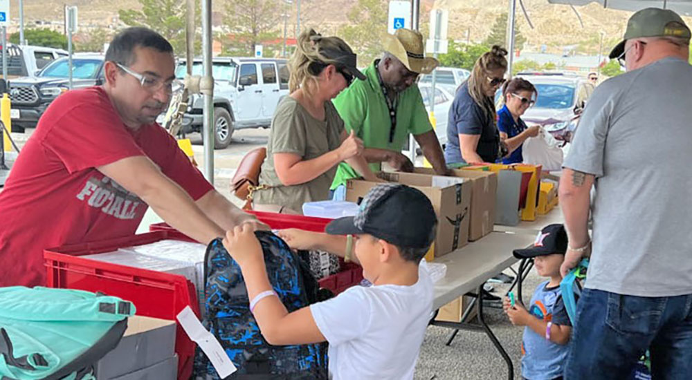 Families get gifts at Summer VetFest