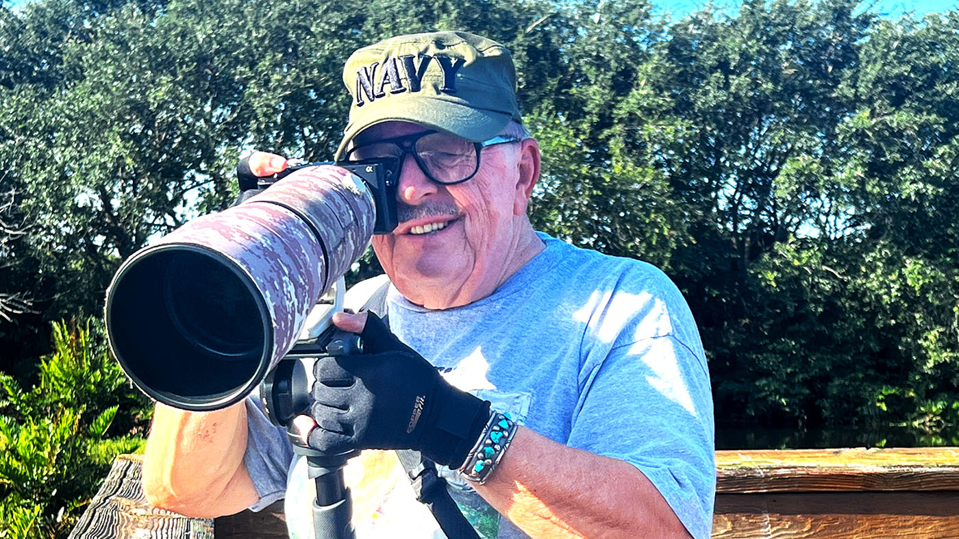 Veteran with PTSD enjoys photography