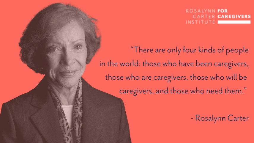 The Rosalynn Carter Institute for Caregivers collaborated with VA to produce a toolkit that offers guidance to Veterans' caregivers in times of disaster.
