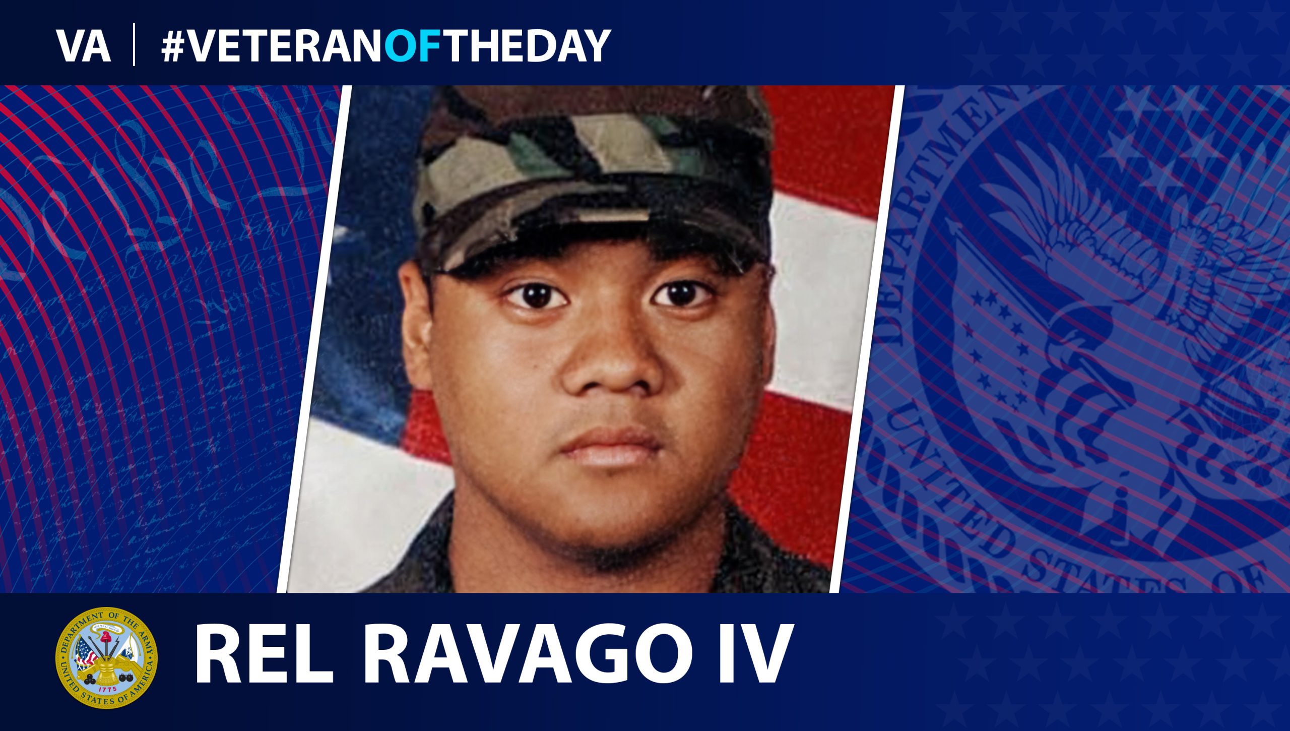 Today’s #VeteranOfTheDay is Army Veteran Rel Ravago, who was killed while serving in Mosul, Iraq.