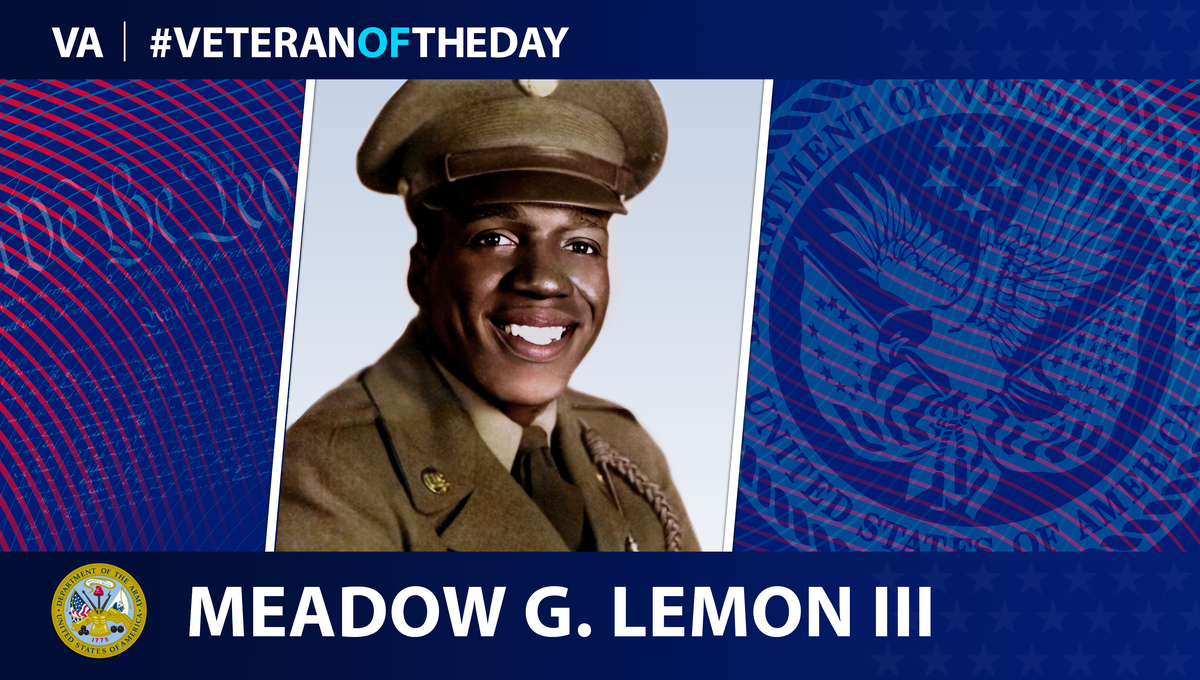 #VeteranOfTheDay Army Veteran Meadow George Lemon III