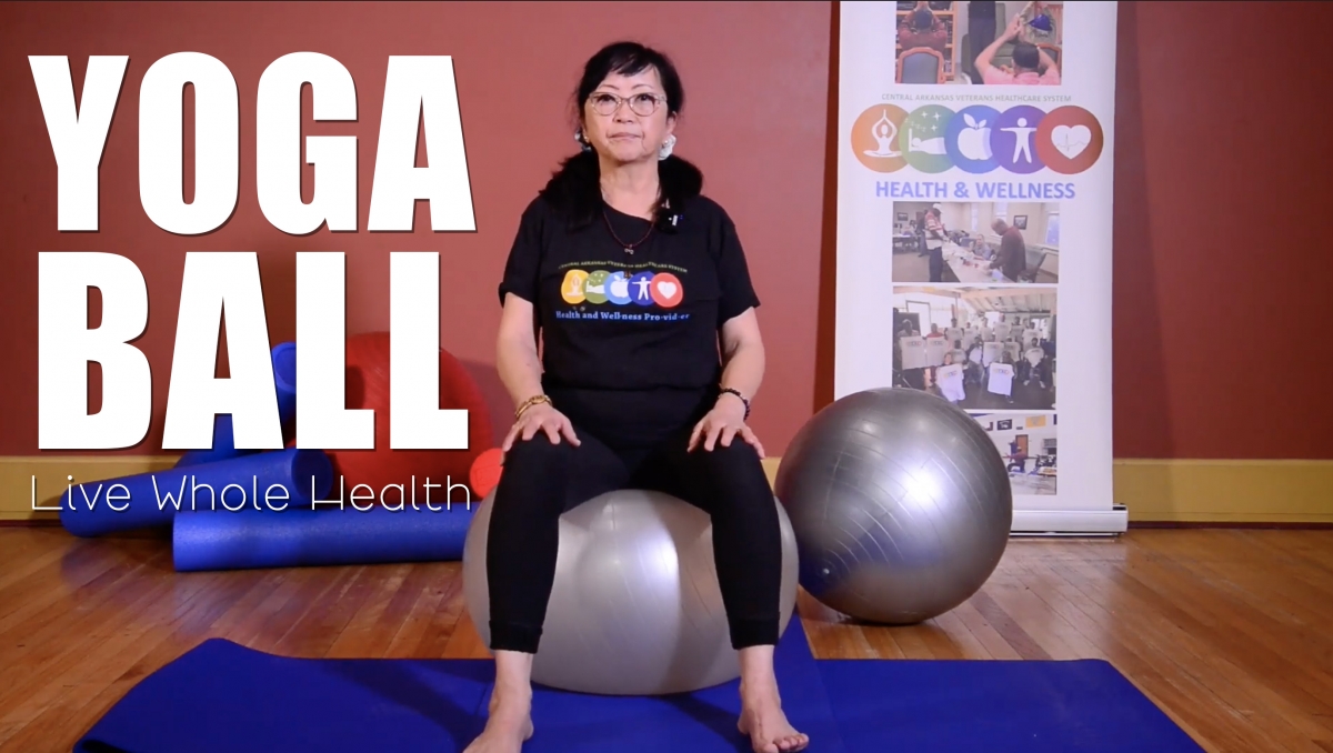 Did you know that yoga has been proven to help chronic low back pain and can potentially improve anxiety and insomnia? See the benefits for yourself in this 10-minute #LiveWholeHealth practice using a regular exercise ball.