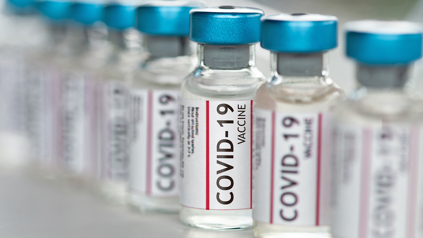 COVID-19 vaccines vials