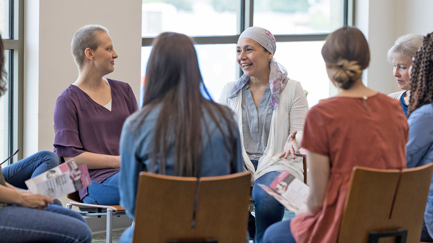 Women’s cancer care group meeting