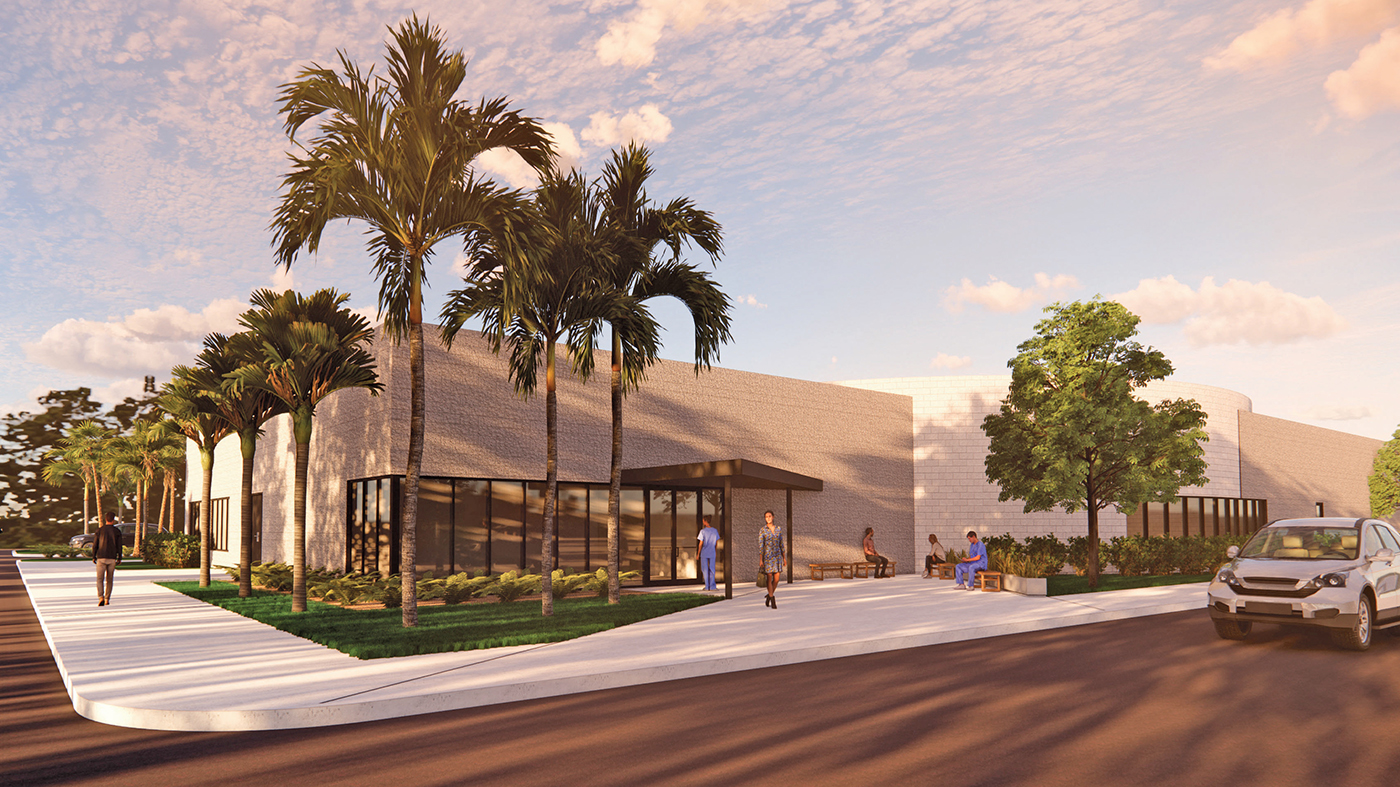 Artist rendering of new Sebring clinic