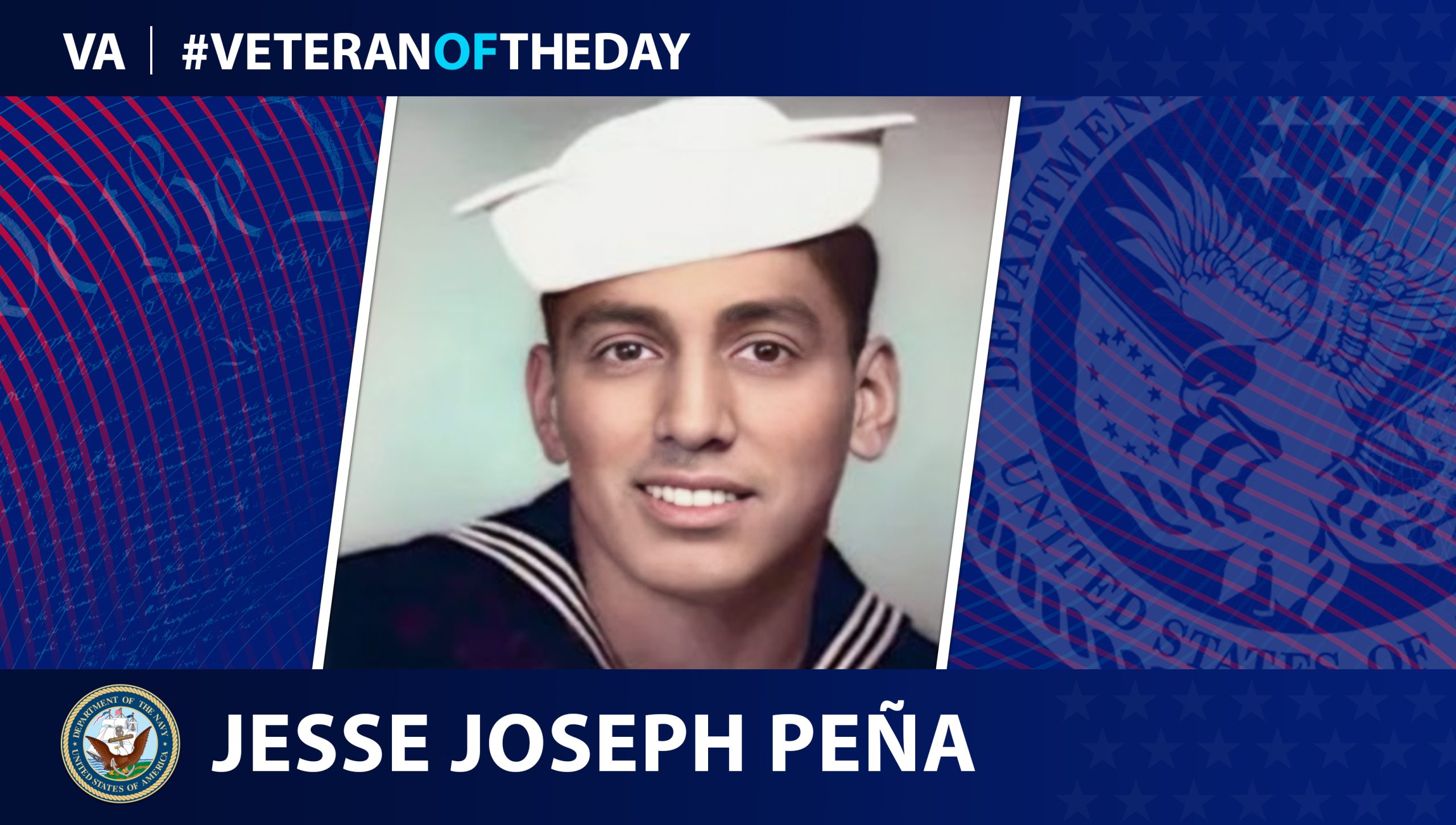 Read #VeteranOfTheDay Navy Veteran Jesse Joseph Peña