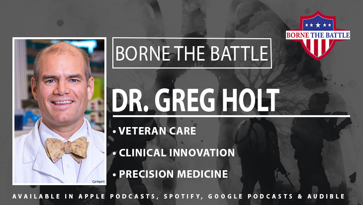 Borne the Battle graphic Dr. Greg Holt