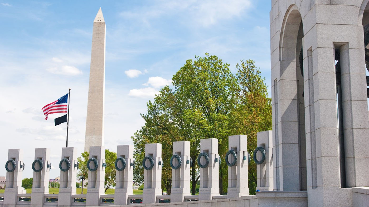 WWII Memorial in Washington, D.C.; World War II; Cleland-Dole law