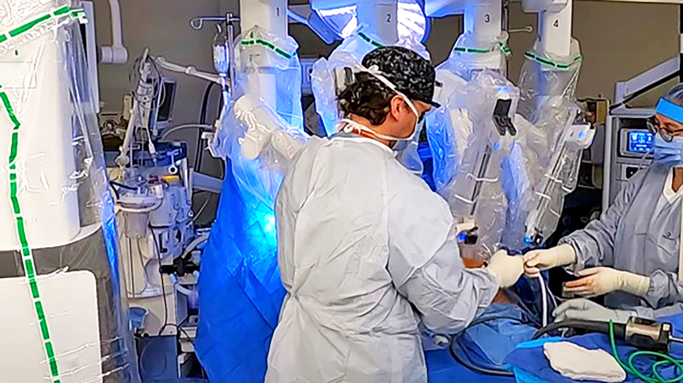 Robot-assisted, minimally invasive surgery at Shreveport VA
