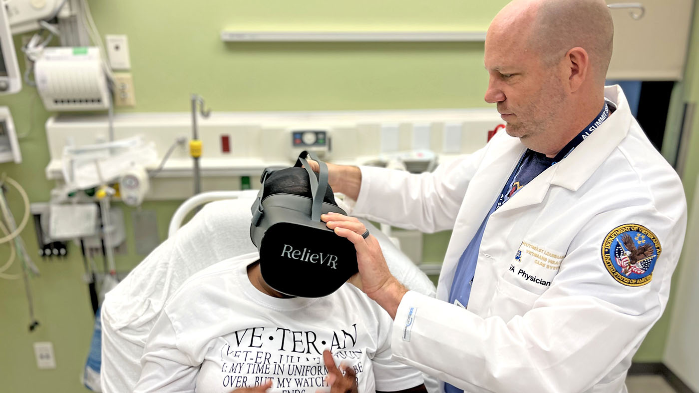 Using virtual reality to treat PTSD