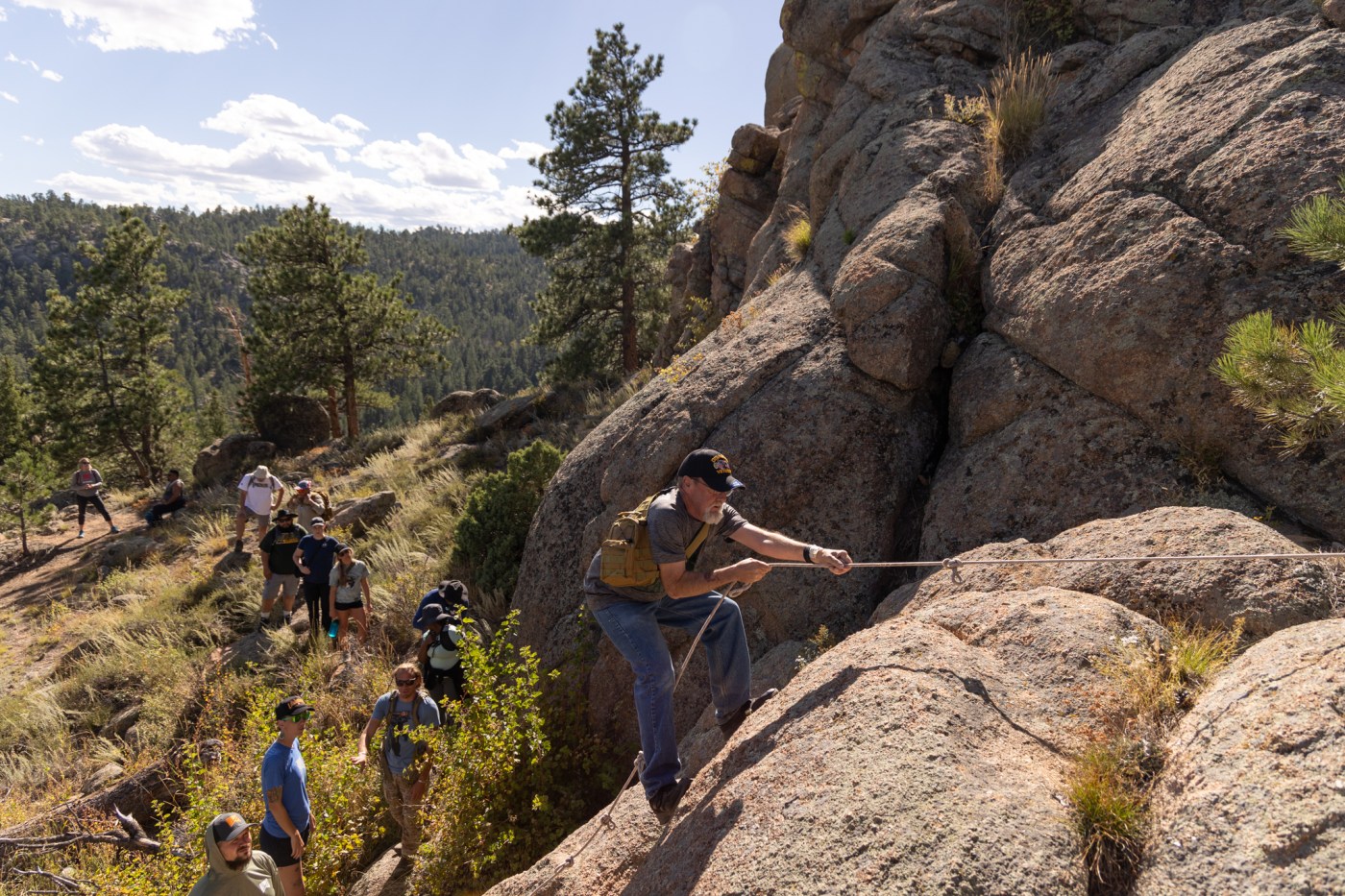 This year's programs for No Barriers Warriors include basecamp experiences in Colorado and backcountry expeditions in Wyoming, northern Colorado and western North Carolina.