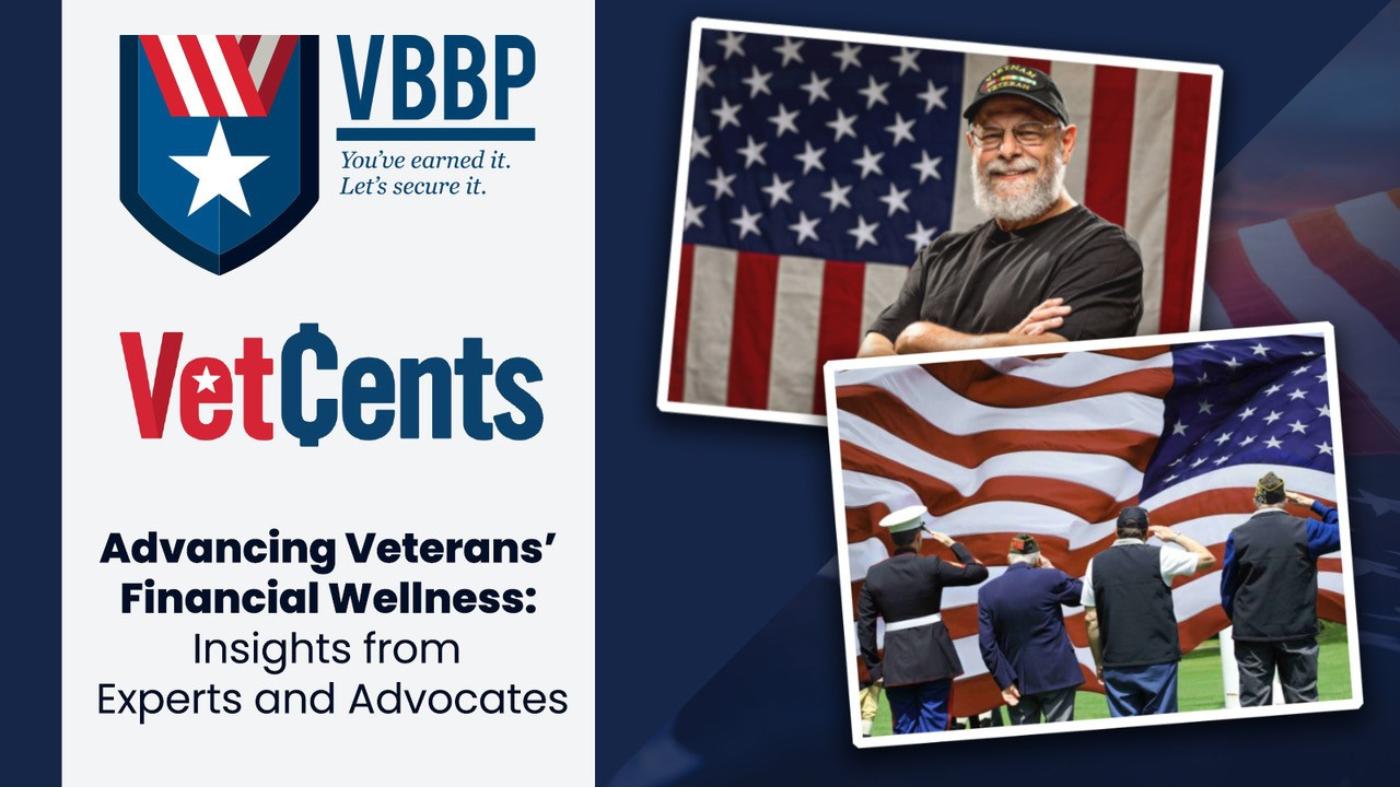 The Veterans Benefits Banking Program provides Veterans with a safe, reliable, and inexpensive way to receive and manage their VA monetary benefits. Now the program has added a new component with the integration of a newly redesigned, VetCents, that offers Veterans ways to gain the knowledge, skills, and confidence they need to take control of their financial life.
