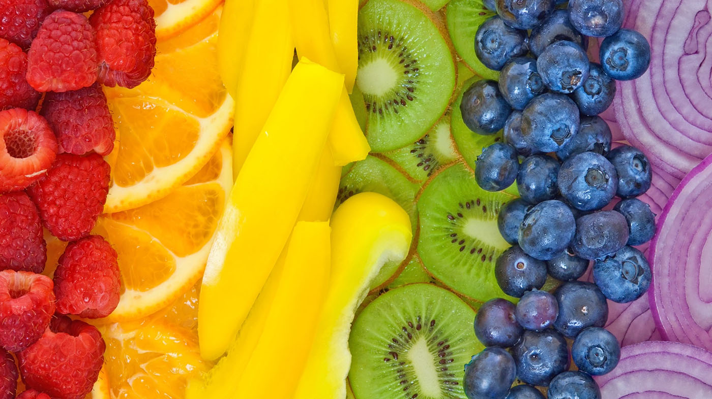 Fruit bowl is good nutrition