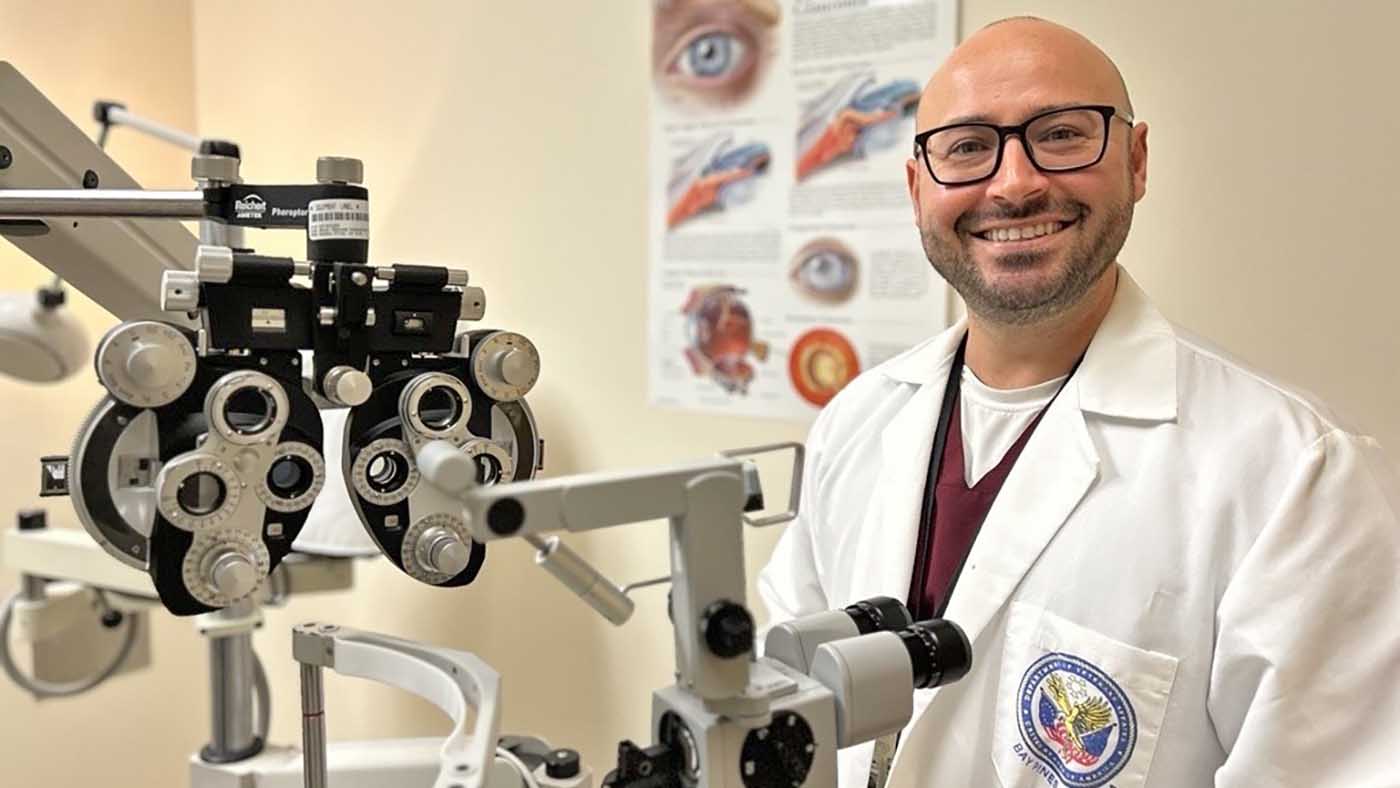 Optometrist encourages Veterans to get glaucoma test