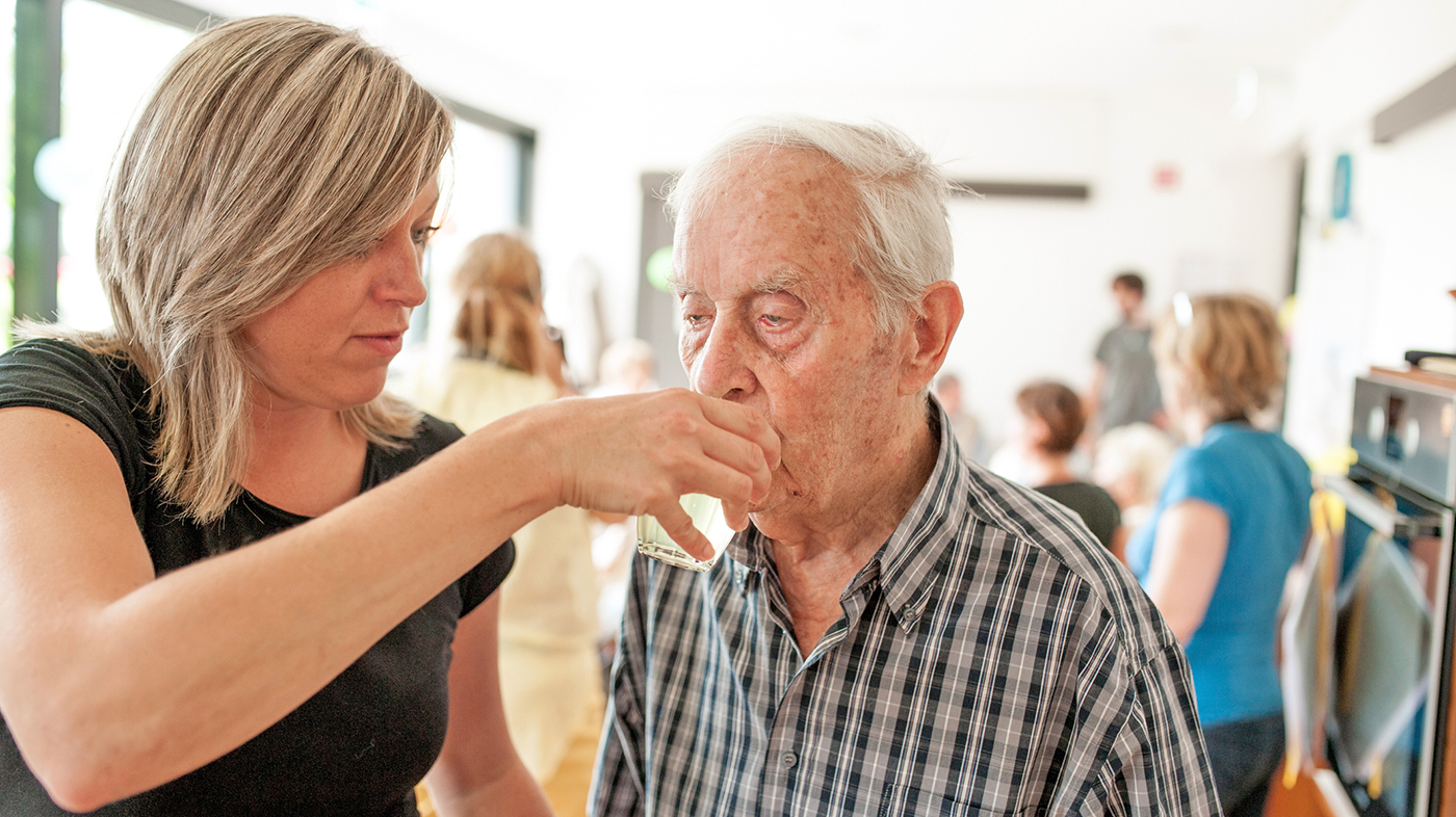 Nurse follows telehealth instructions caring for Veteran