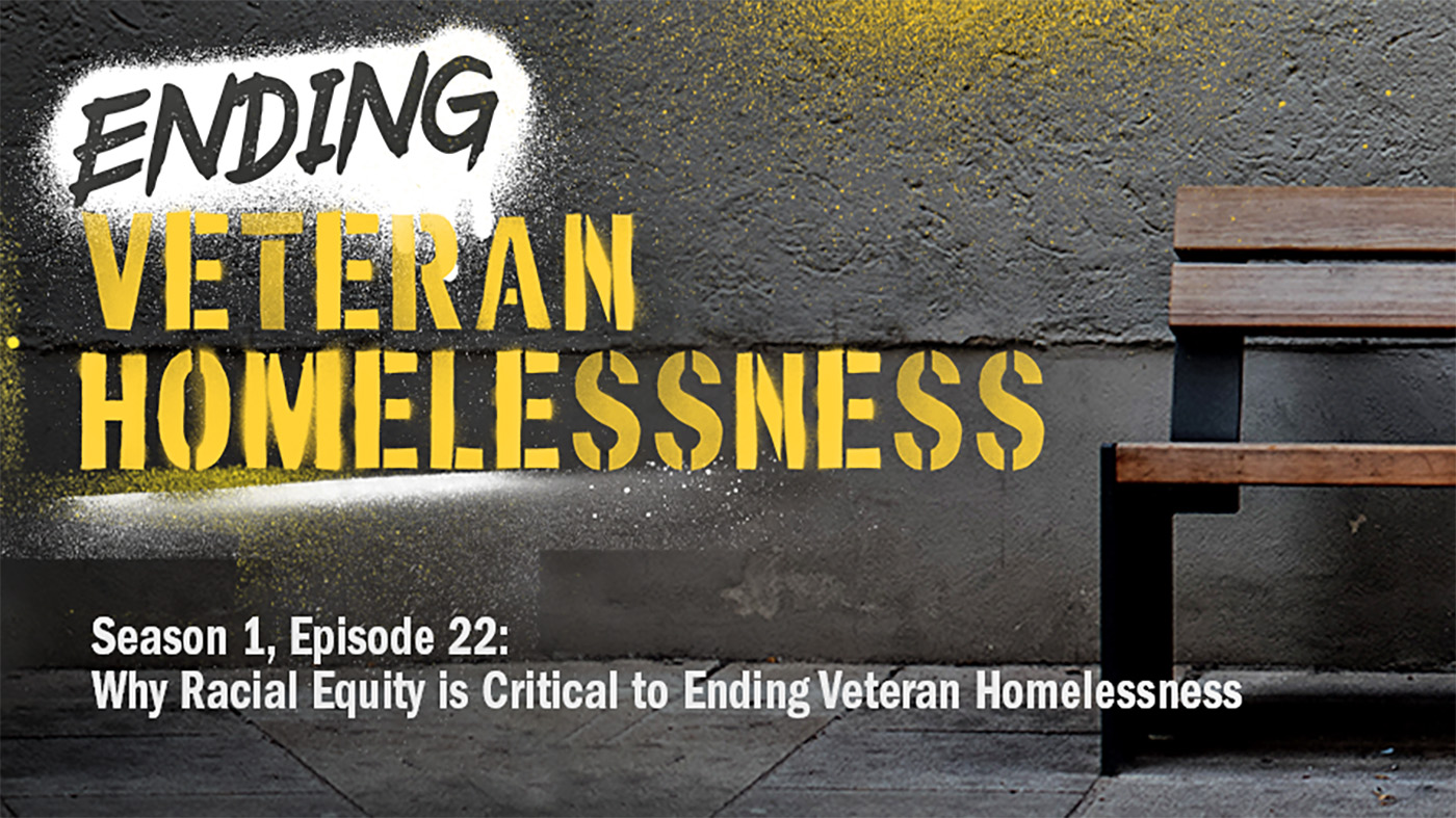 Ending Veteran Homelessness on a wall