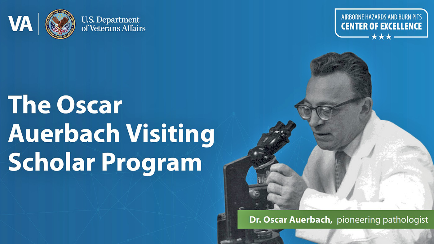 Oscar Auerbach Visiting Scholar program graphic