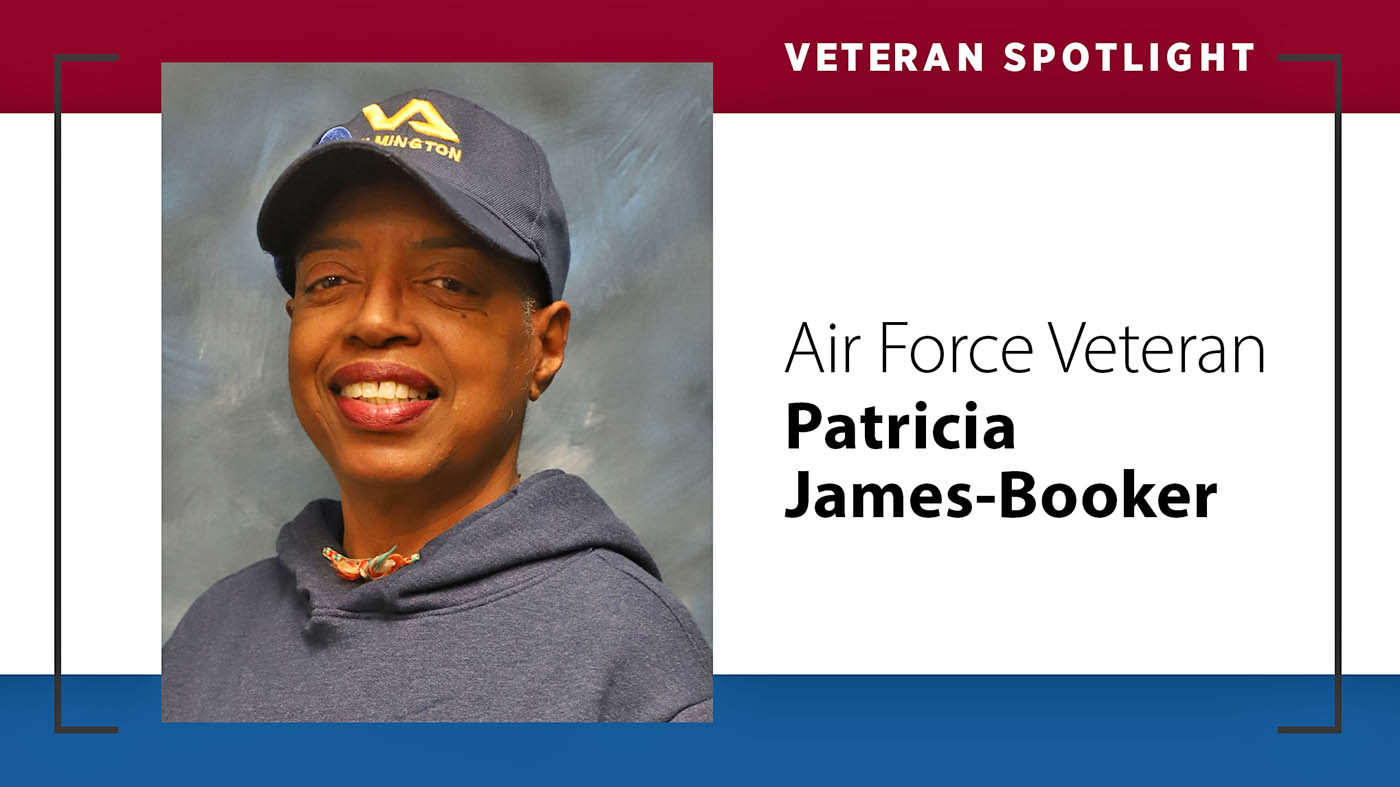 Patricia James-Booker graphic; homelessness; Air Force Veteran