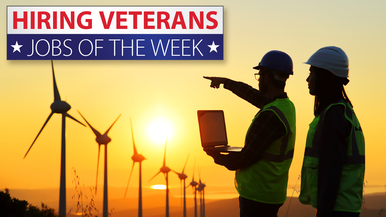Hiring Veterans: Jobs of the week for April 01, 2024