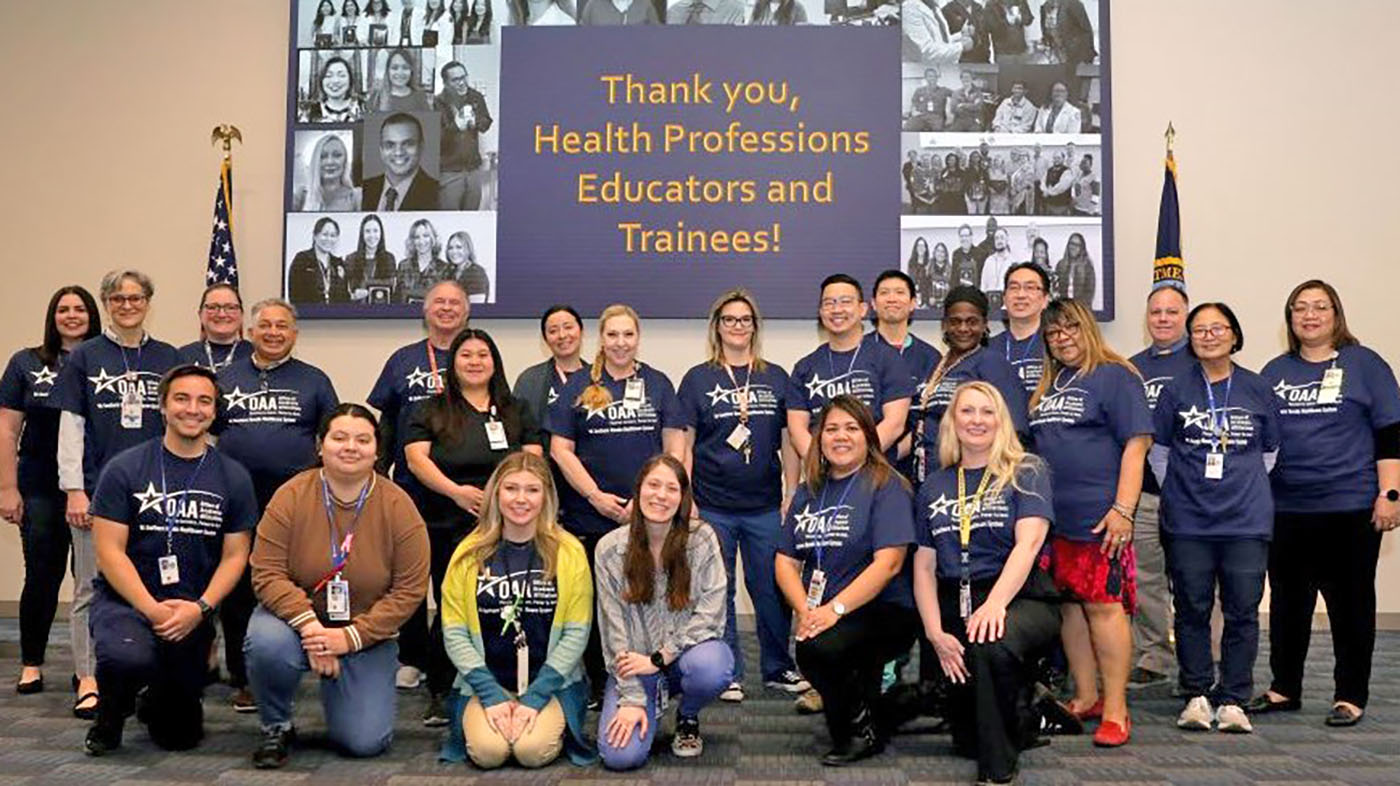 Health Professions Education Week participants