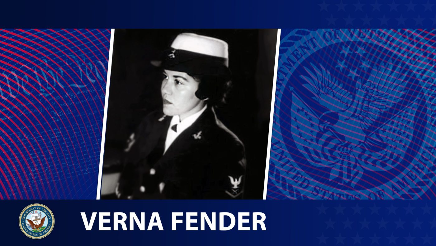 Navy Veteran Verna Fender is this week’s Honoring Veterans Spotlight.
