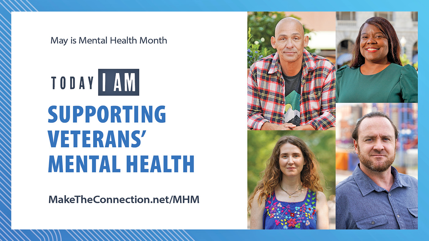 Mental Health Month photo graphic