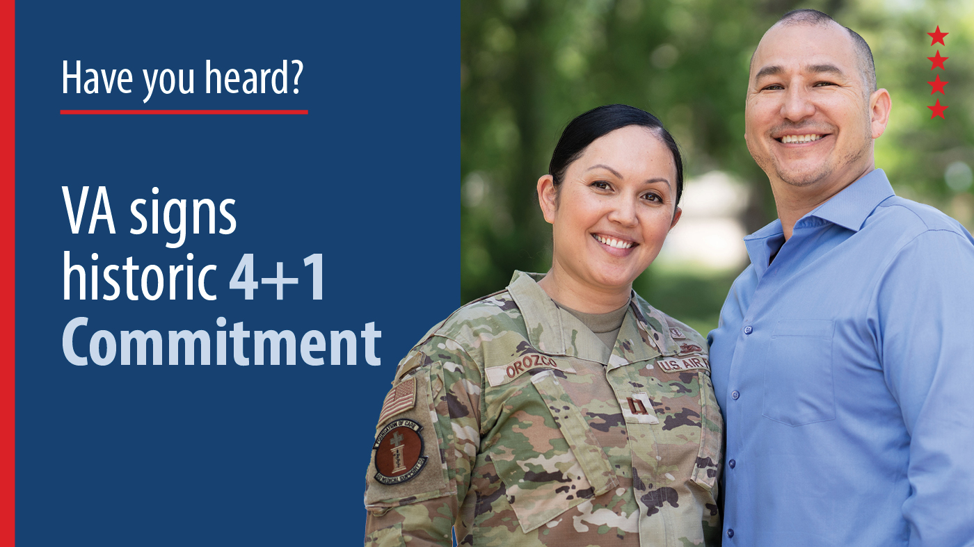 The 4+1 Commitment: VA’s pledge to support military spouse employment  